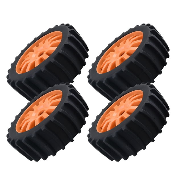 4pcs 1/8 RC Paddles Tires tyres 120mm & Baja Buggy Wheels Hex 17mm for HPI HSP